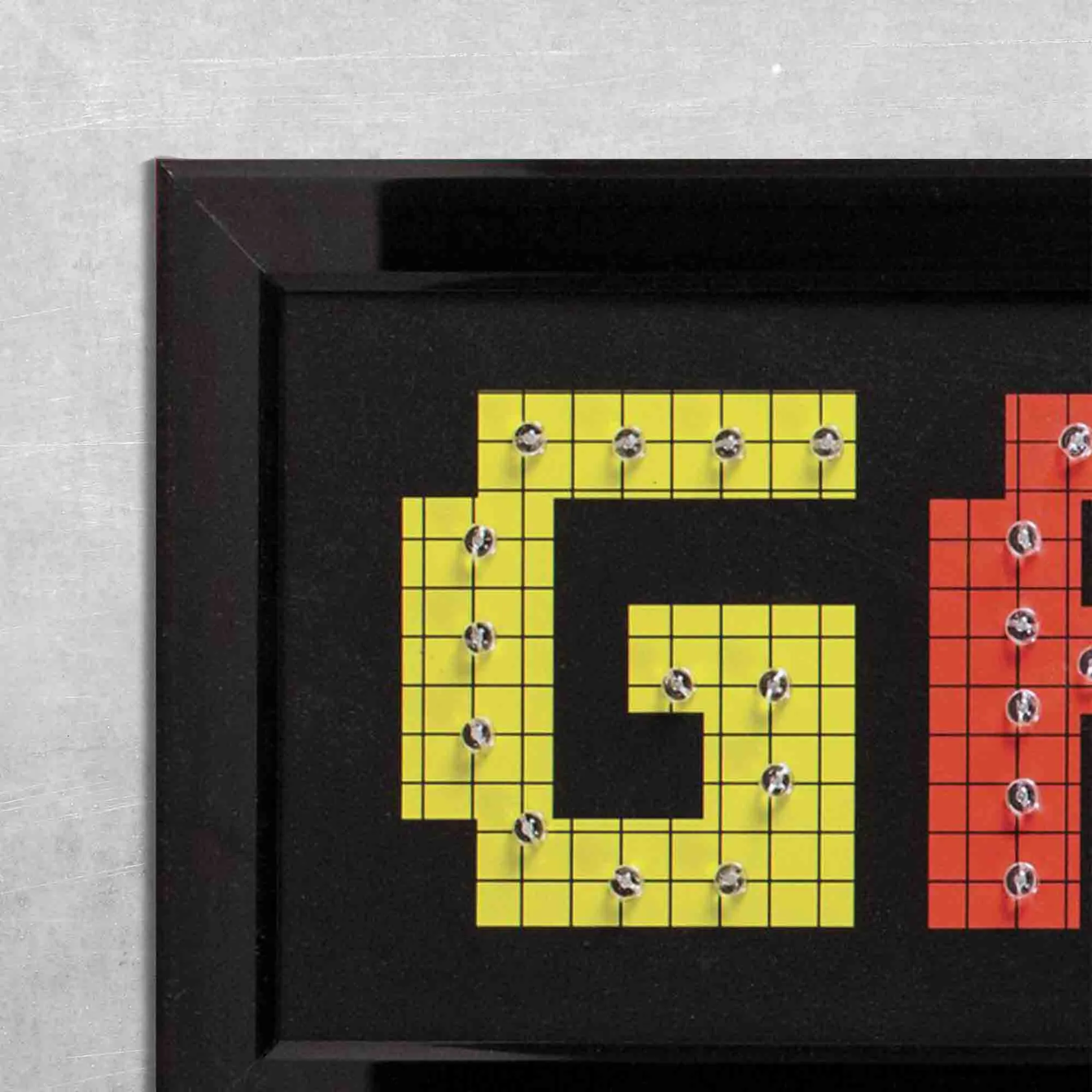 Game Room Framed LED Sign