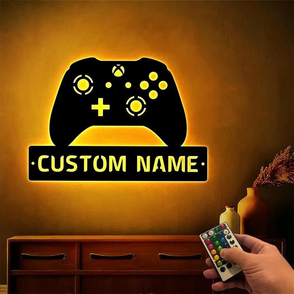 Gamer Tag Light, Gamertag Neon Sign, Gamertag Light -  - Illuminate Your Gaming Identity