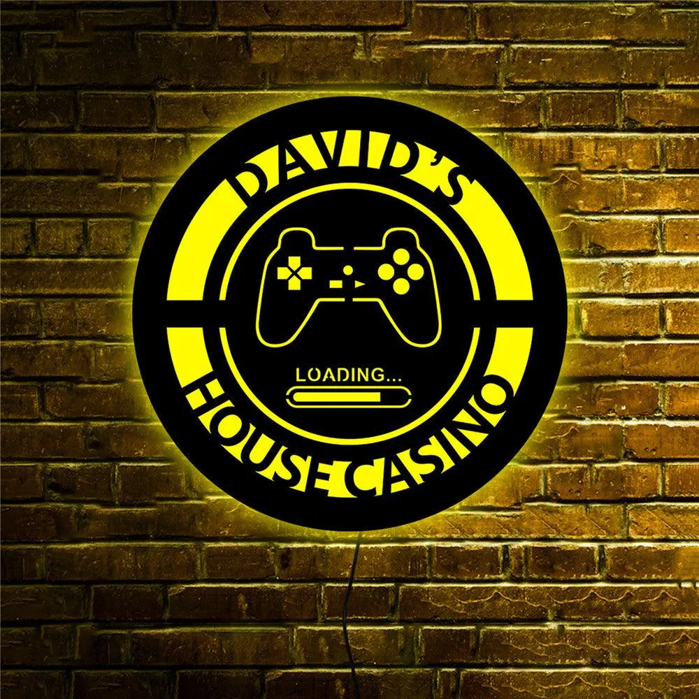 Gamer Tag Light, Gamertag Neon Sign, Gamertag Light -  - Illuminate Your Gaming Identity