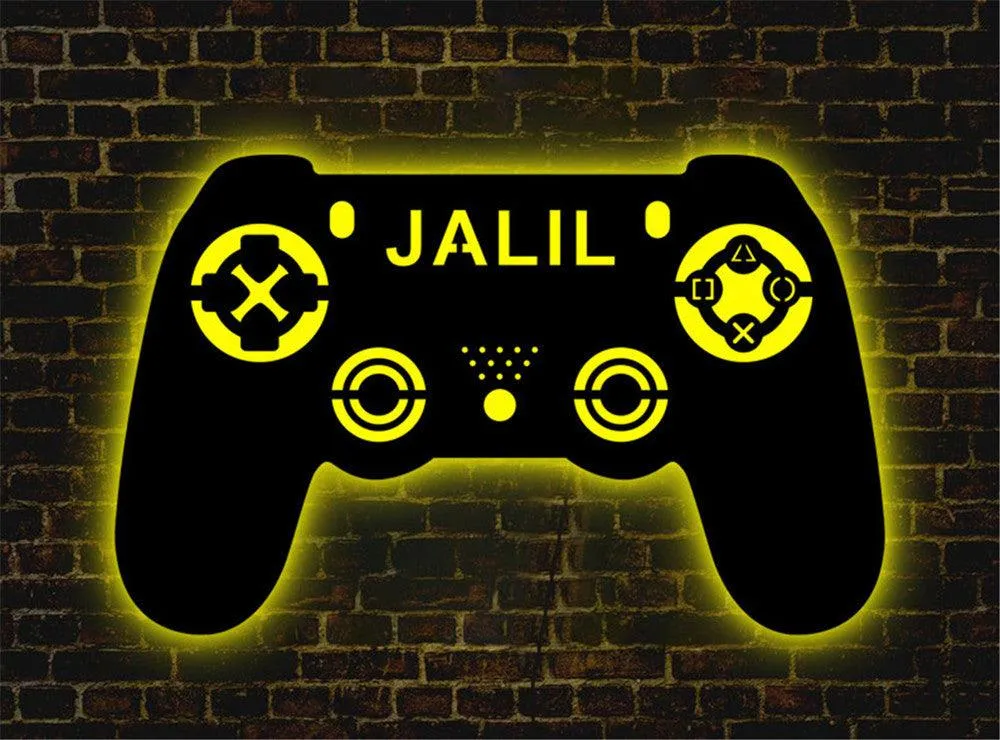 Gamer Tag Light, Gamertag Neon Sign, Gamertag Light -  - Illuminate Your Gaming Identity