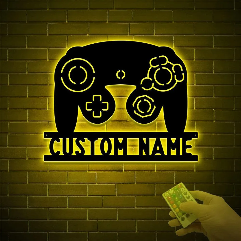 Gamer Tag Light, Gamertag Neon Sign, Gamertag Light -  - Illuminate Your Gaming Identity