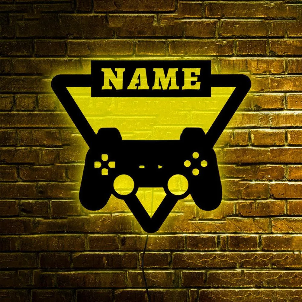 Gamer Tag Light, Gamertag Neon Sign, Gamertag Light -  - Illuminate Your Gaming Identity