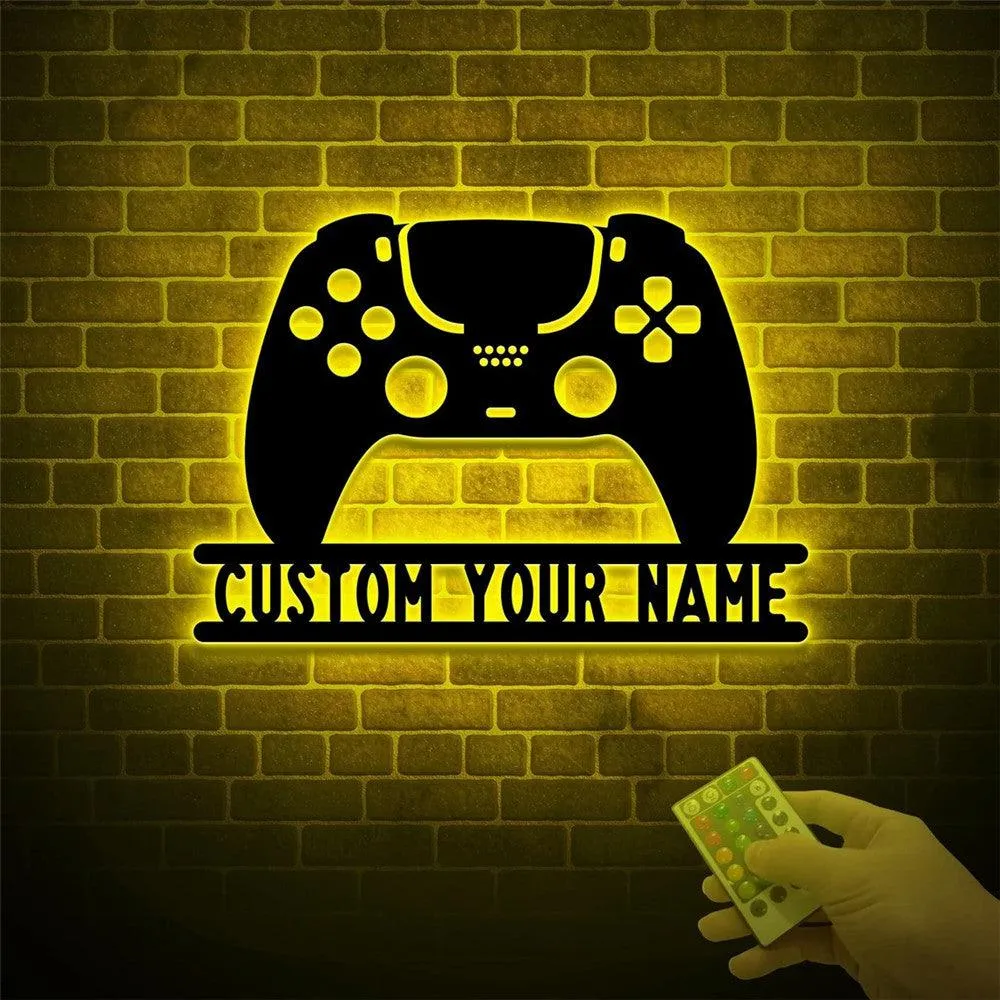 Gamer Tag Light, Gamertag Neon Sign, Gamertag Light -  - Illuminate Your Gaming Identity