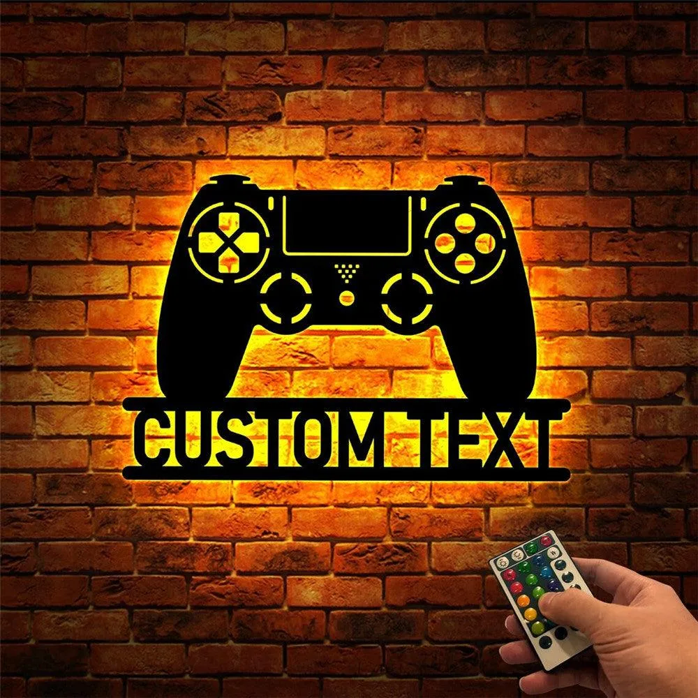 Gamer Tag Light, Gamertag Neon Sign, Gamertag Light -  - Illuminate Your Gaming Identity