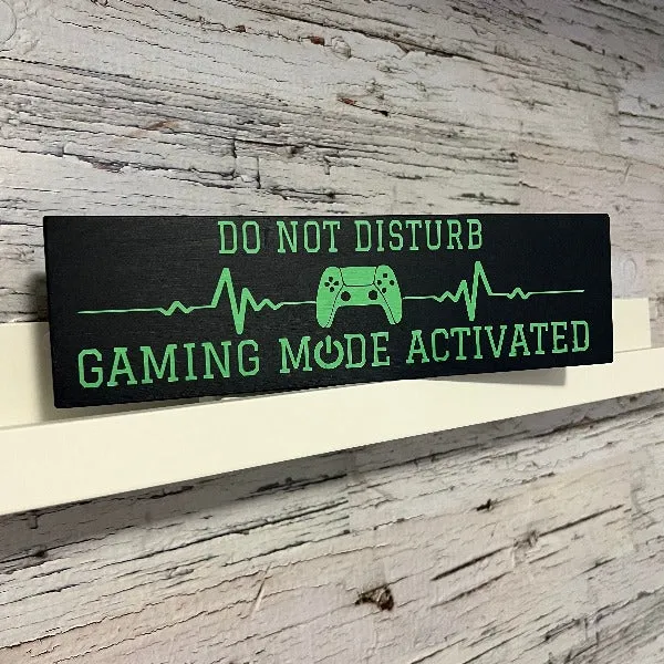 Gamers Wood Sign DIY Kit  (2 sizes)