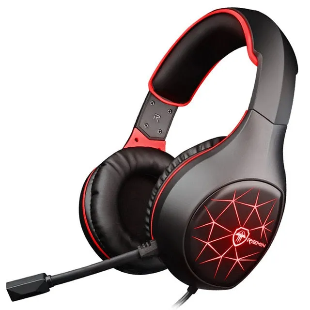 Gaming Headset with Base Stereo for PS4, Mobile Headset, XBox One, Nintendo Switch and PC
