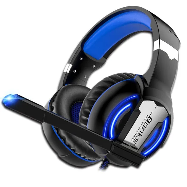 Gaming Headset with Base Stereo for PS4, Mobile Headset, XBox One, Nintendo Switch and PC