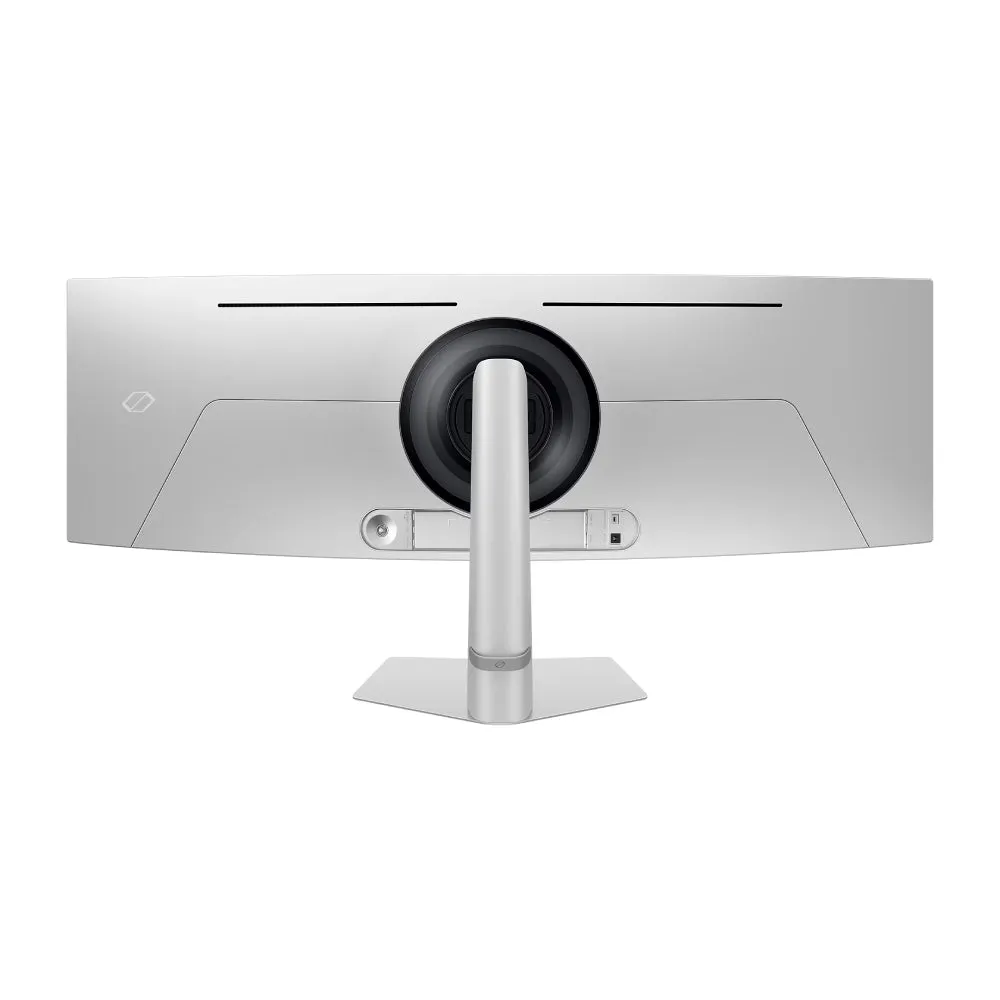 Gaming monitor Samsung Odyssey G9 G93SC, 49", DQHD, 5120 x 1440, 240 Hz, OLED, silver