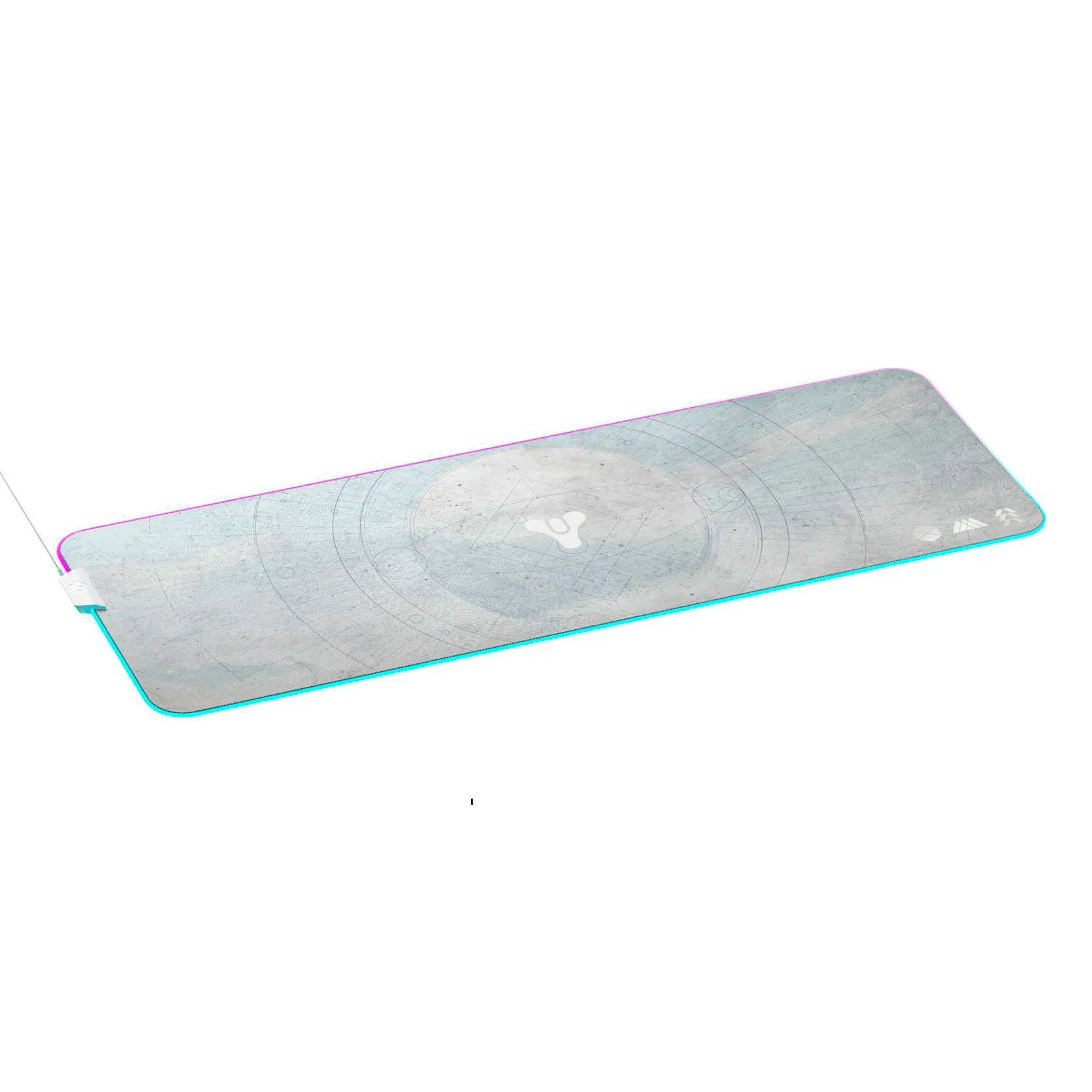 Gaming mouse pad SteelSeries Qck Prism XL Destiny 2 Edition, drawing
