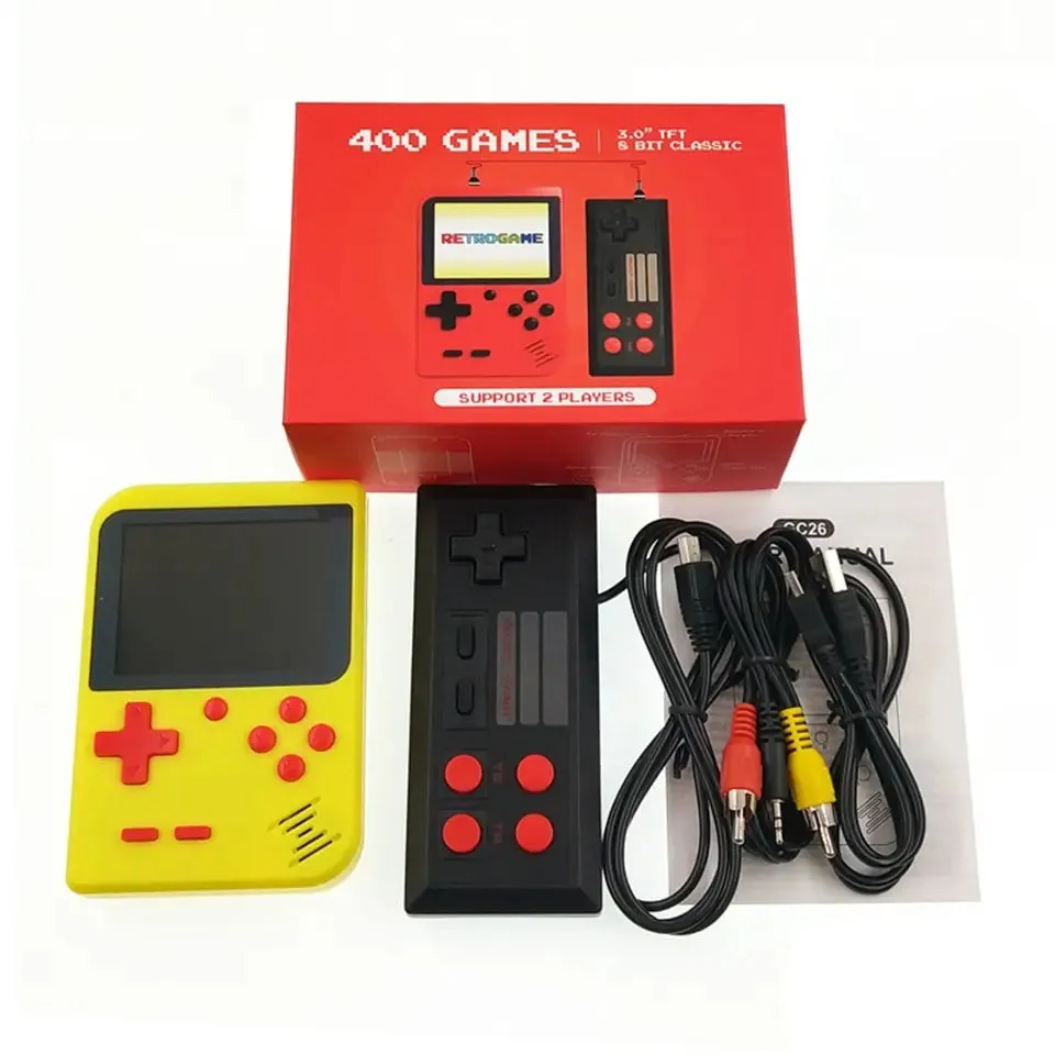 GAMINJA GC26 Retro Portable Mini Handheld Video Game Console 3.0 Inch