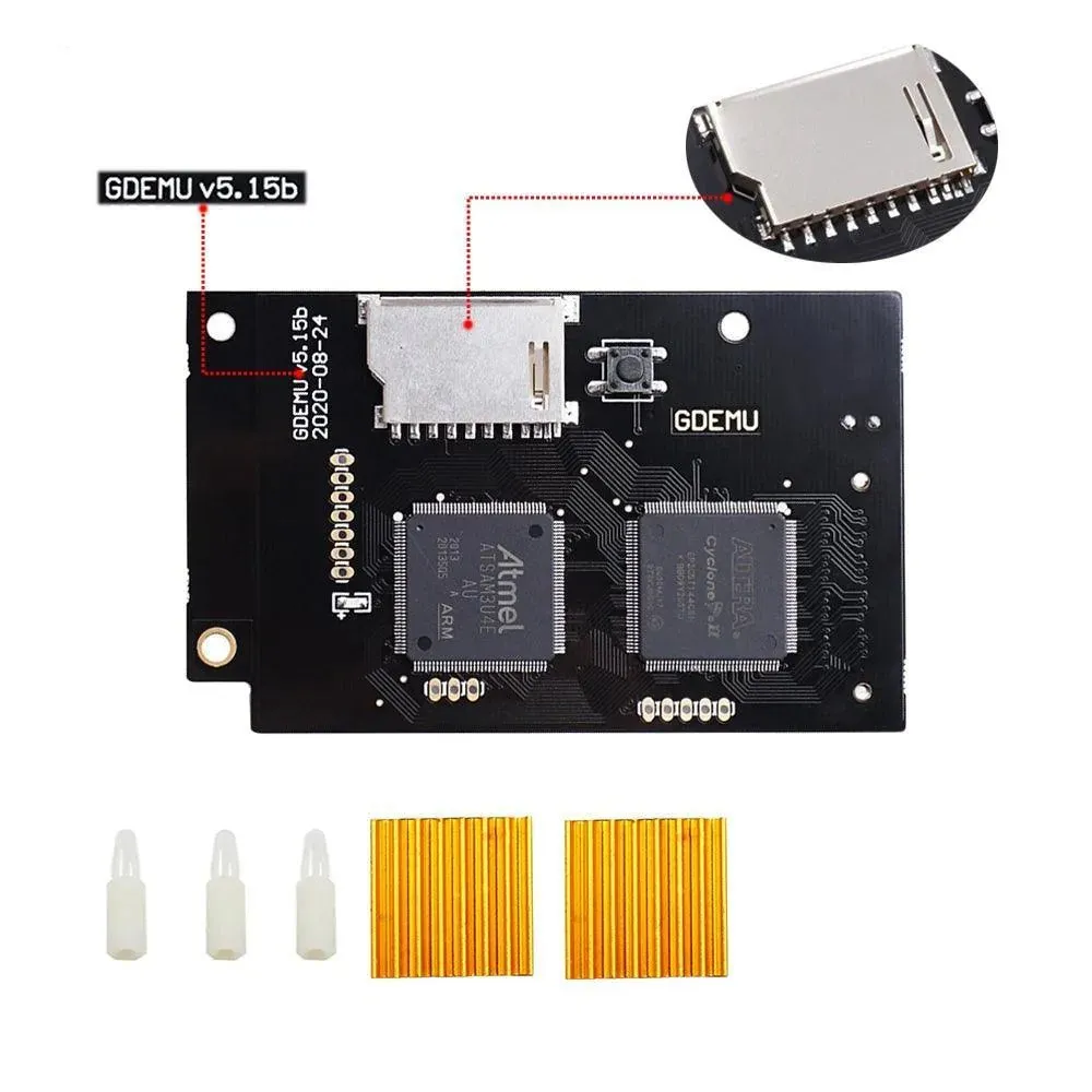 GDEMU v5.15b ODE Optical Drive Simulation Board for SEGA Dreamcast SD Card
