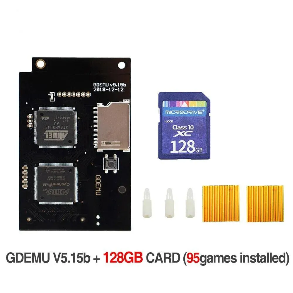 GDEMU v5.15b ODE Optical Drive Simulation Board for SEGA Dreamcast SD Card