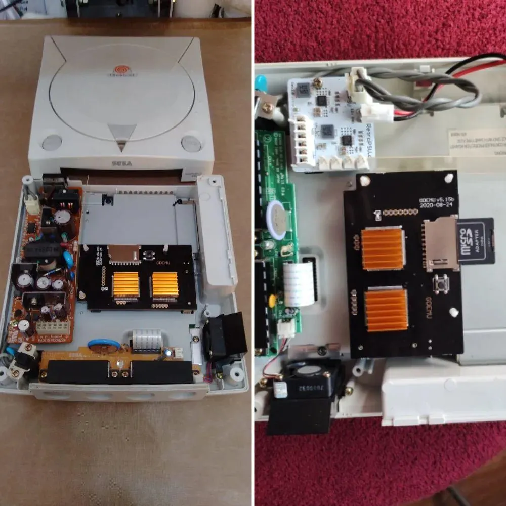 GDEMU v5.15b ODE Optical Drive Simulation Board for SEGA Dreamcast SD Card