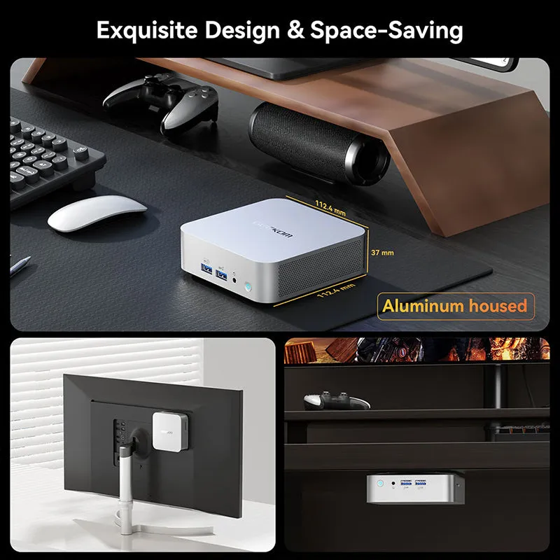GEEKOM A8 Gaming Mini PC AMD Ryzen 7