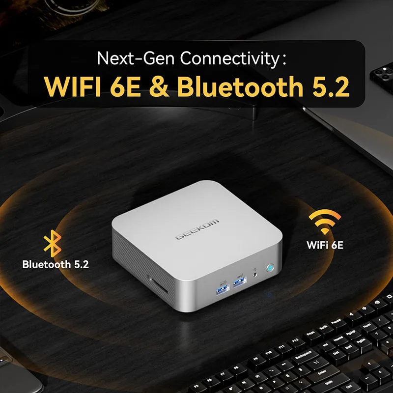 GEEKOM A8 Gaming Mini PC AMD Ryzen 7