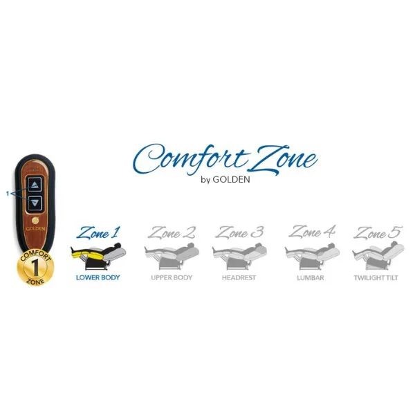 Golden Technologies DeLuna Series Elara 3-Position PR-118 Lift Chair