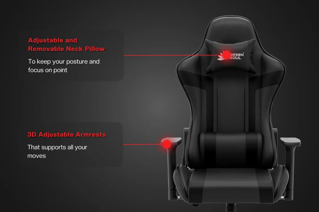 Green Soul Raptor 2.0 Racing Edition Gaming Chair