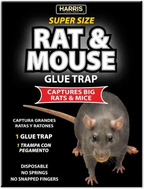 Harris Rat and Mouse Glue Trap, Super Size