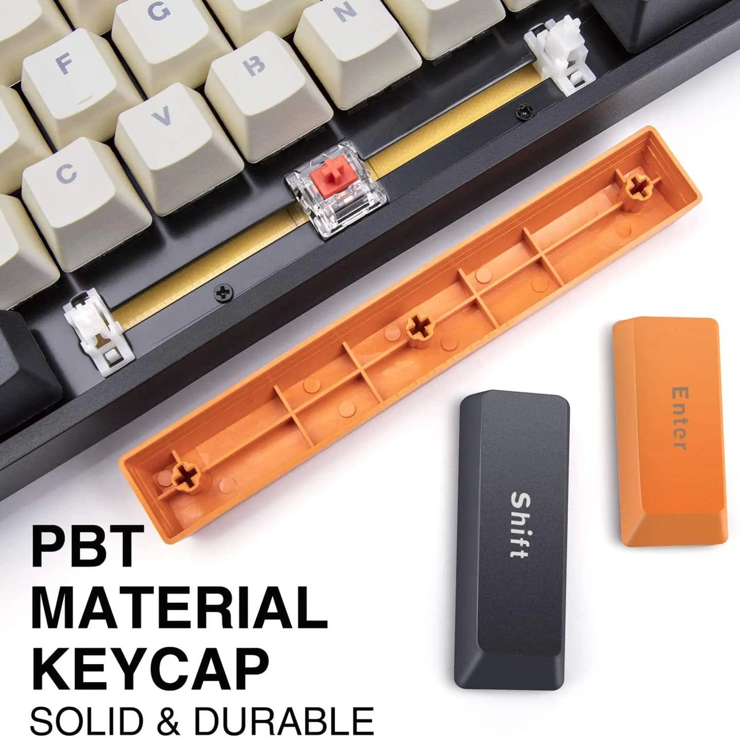 HAVIT KB487L TKL Gaming Mechanical Keyboard 89 Keys PBT Keycaps