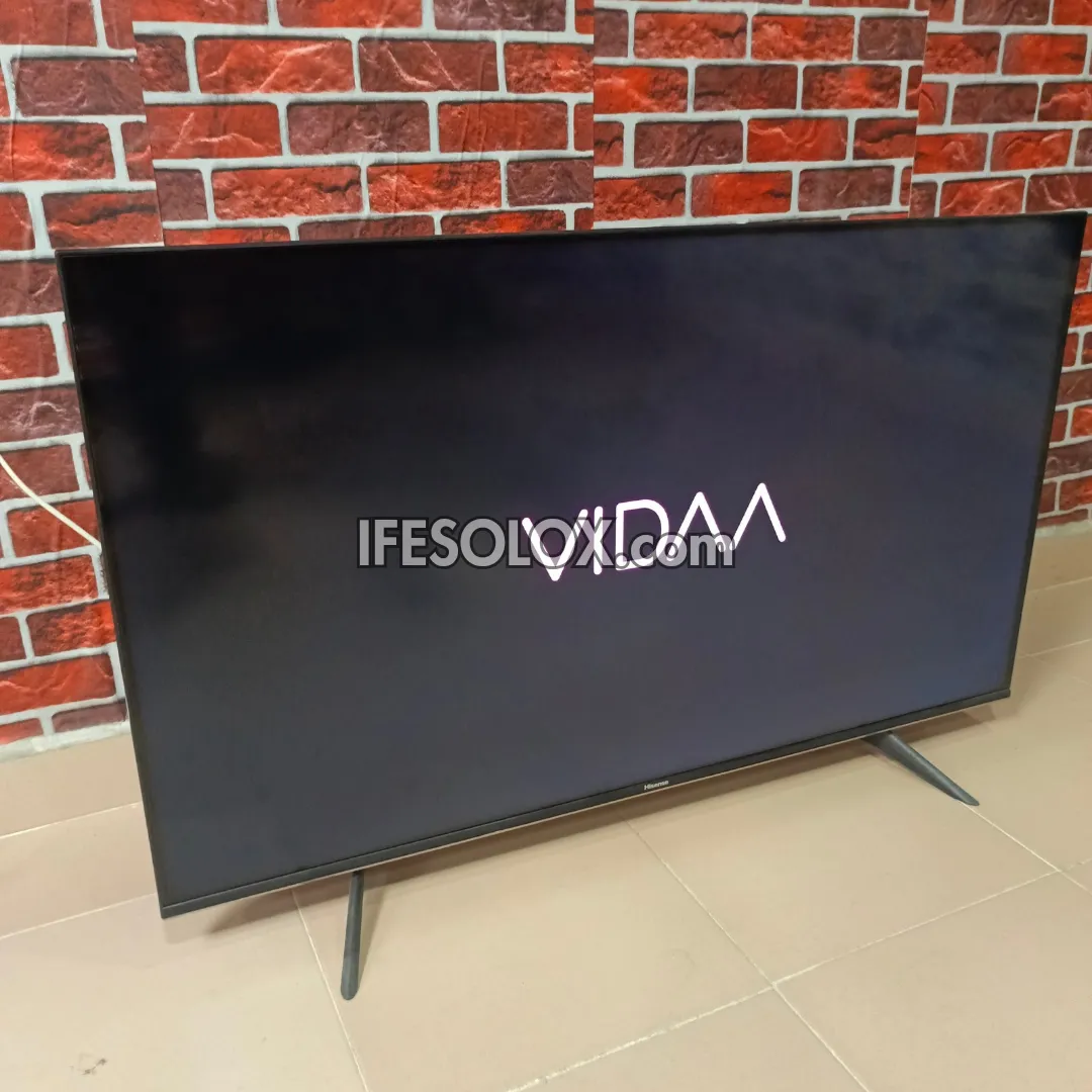 Hisense 50 inch 50A7G VIDAA Smart 4K UHD LED Frameless TV (Built-in Bluetooth, WiFi, Miracast) - Foreign Used