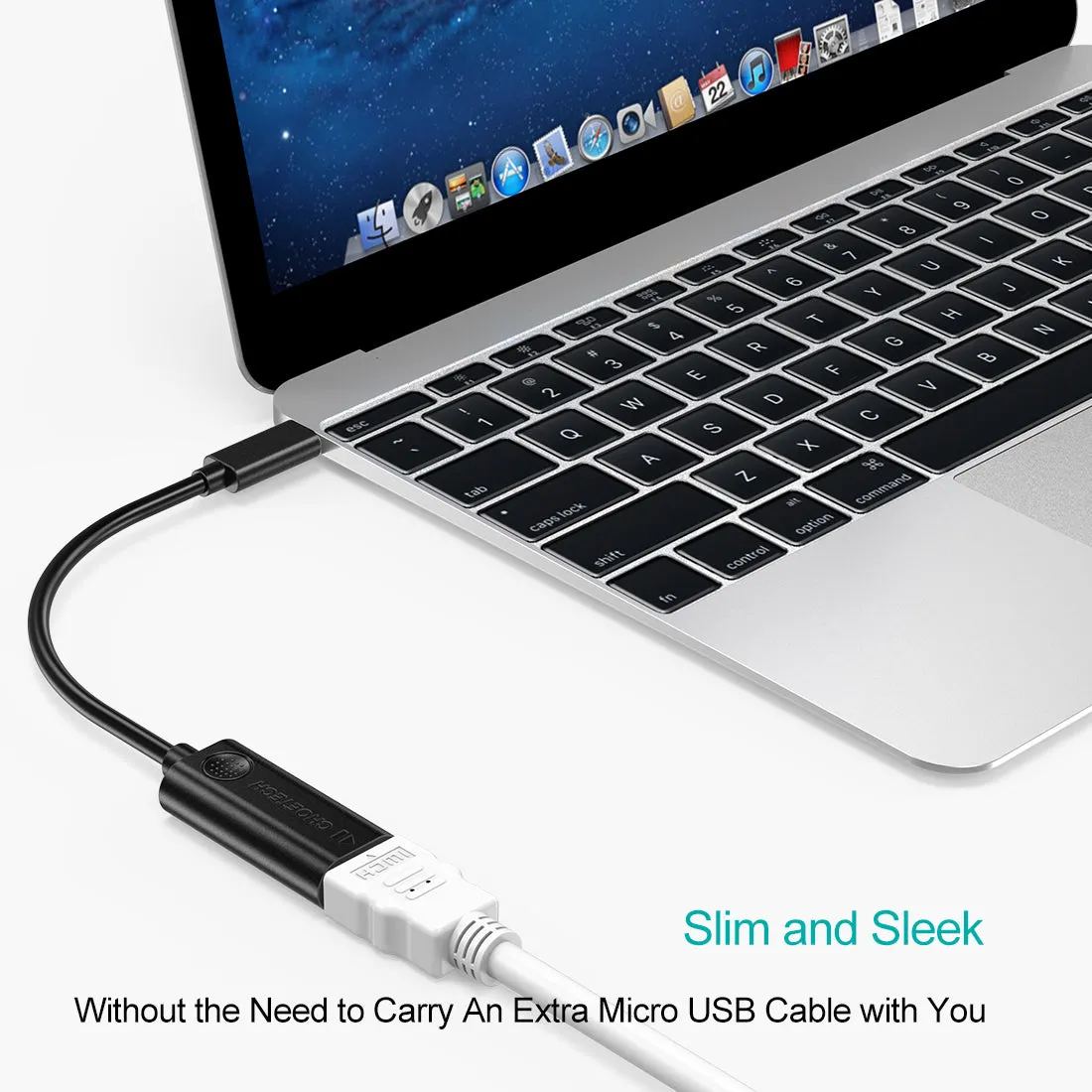 HUB-H04 Choetech USB 3.1 Type-C to HDMI Adapter 4K@60Hz Thunderbolt 3 USB-C HDMI