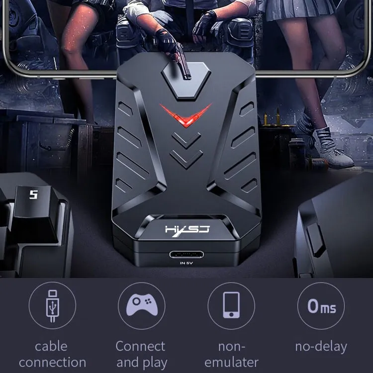 HXSJ P8 V100 J900 Keyboard Mouse Converter   One-handed Keyboard   Programming Gaming Mouse Set
