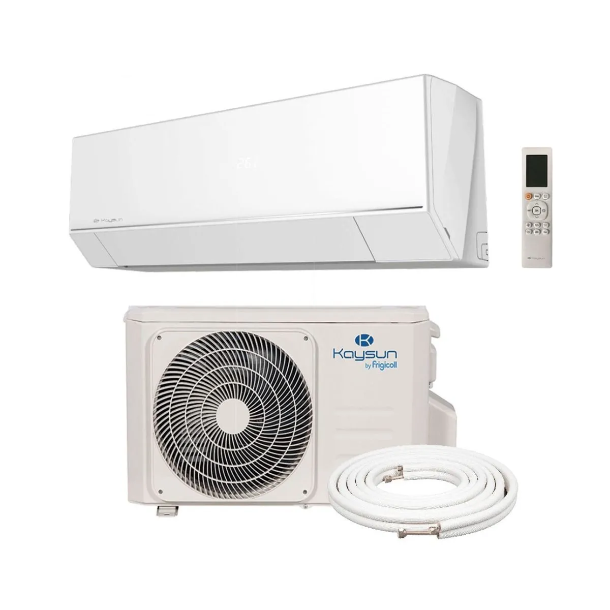 KAYSUN Prodigy Pro 5.2kW A    Single Room Split Air Conditioning System - with a 3m pipe kit