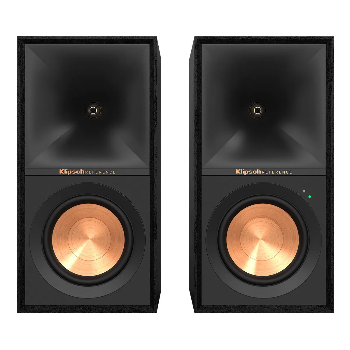 Klipsch R-50PM Powered Bookshelf Speakers with 5.25" Woofers - Pair