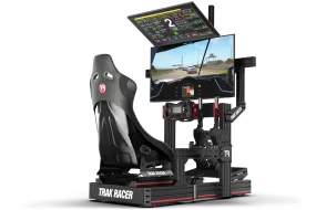 Large Cockpit-Mounted Dual Monitor Stand - 1200mm / 47.25" Wide