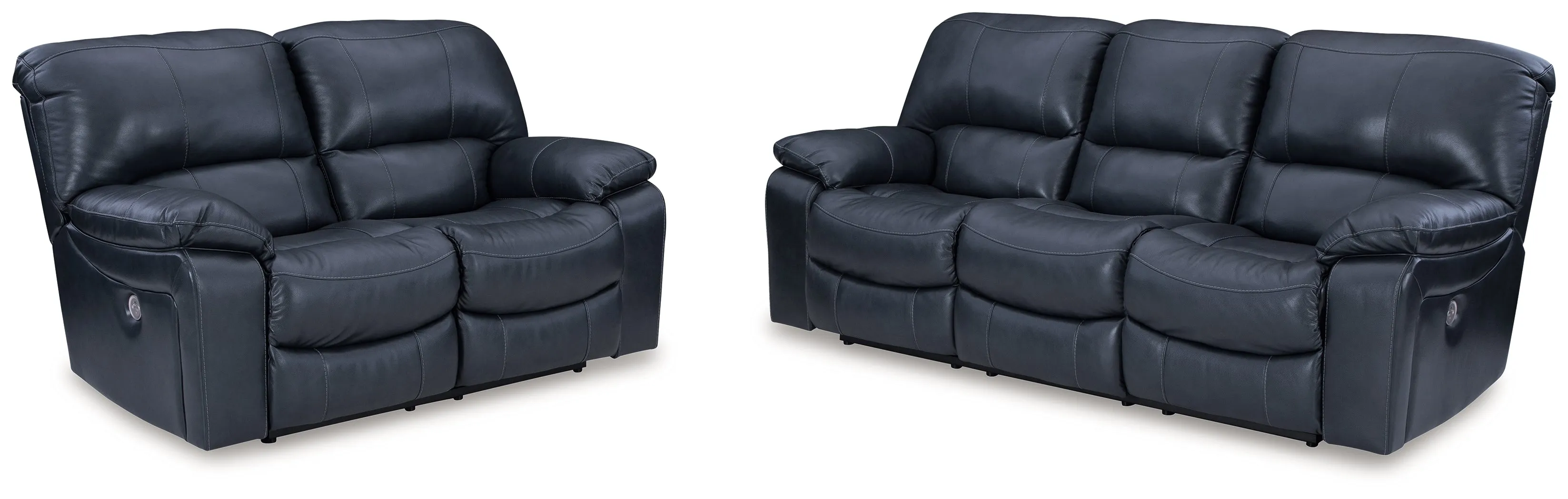 Leesworth Sofa and Loveseat in Ocean