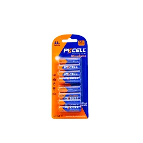 LR6-8B 8pc Ultra Alkaline AA Battery 1.5V ,380mins, 0 Hg