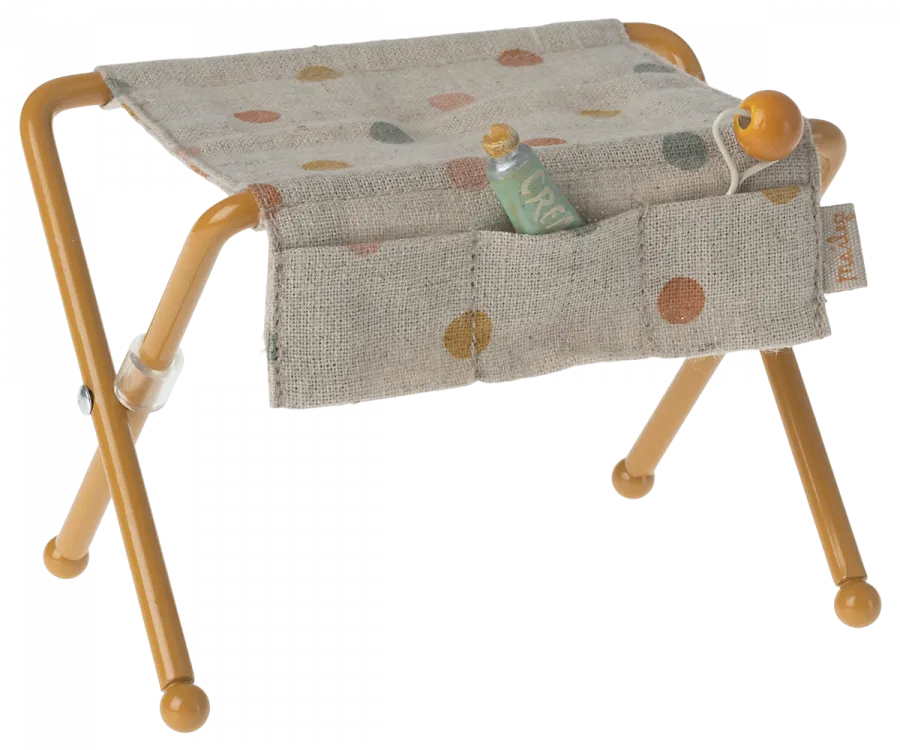 Maileg Nursery Table for Baby Mouse - Ochre