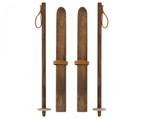 Maileg Ski & Ski Poles for Mum & Dad