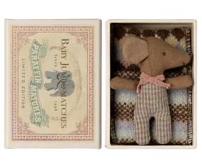 Maileg | Sleepy Wakey Baby Mouse in Rose