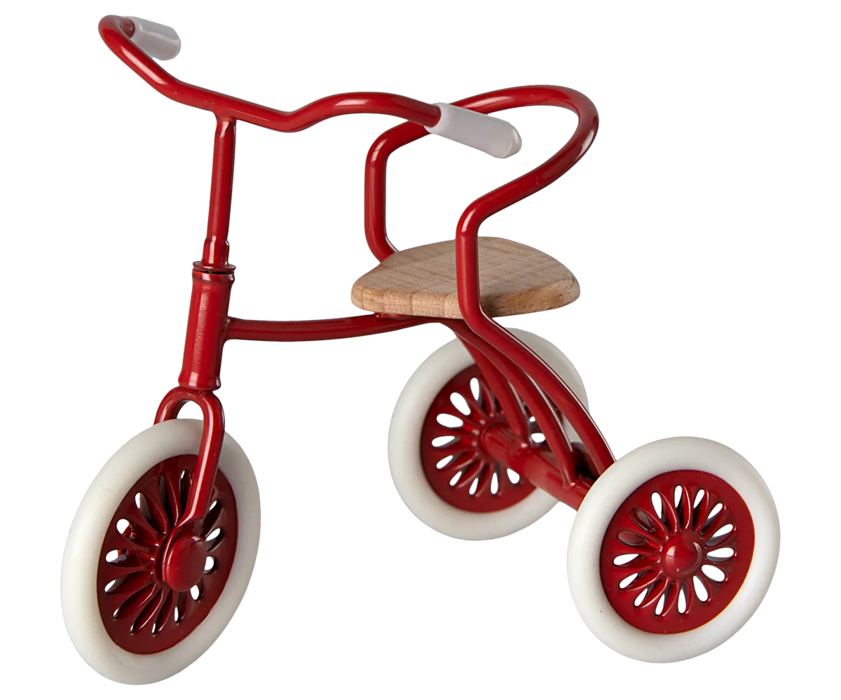 Maileg Tricycle for Big Brother or Big Sister Mouse - Red