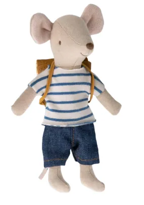 Maileg Tricycle Mouse - Big Brother w Bag