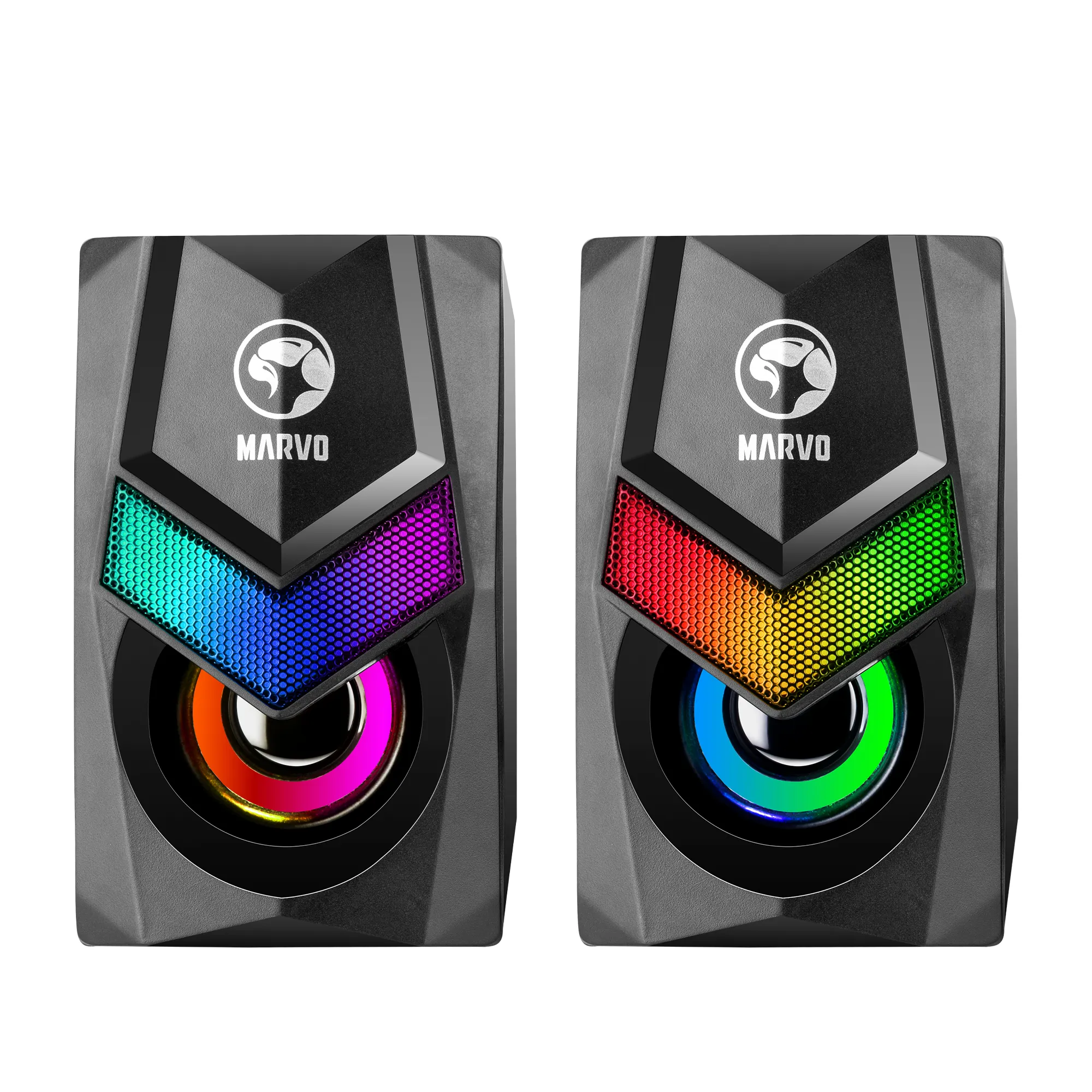Marvo SG-118 2.0 Stereo RGB Gaming Speaker - Black | 920138