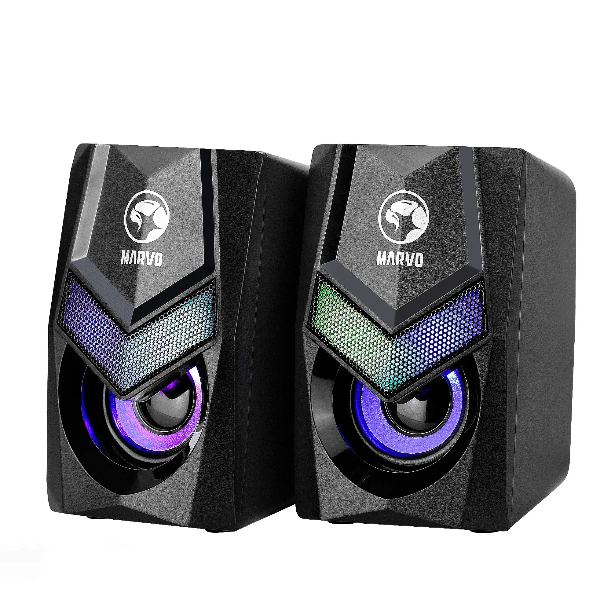 Marvo SG-118 2.0 Stereo RGB Gaming Speaker - Black | 920138
