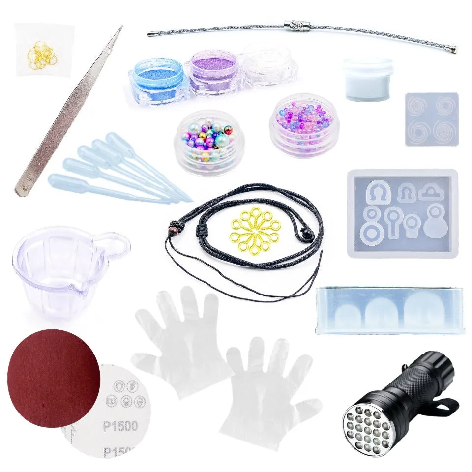 Milky Way Galaxy Sphere Resin Craft Kit Improved!
