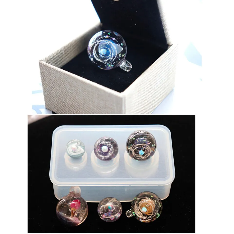 Milky Way Galaxy Sphere Resin Craft Kit Improved!