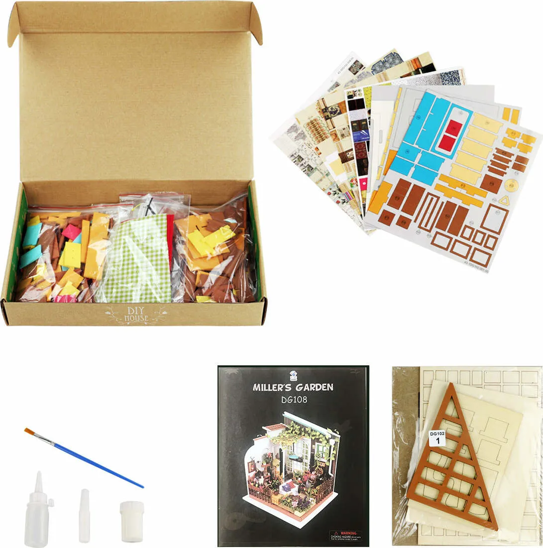 Miller's Garden DIY Minature House Kit