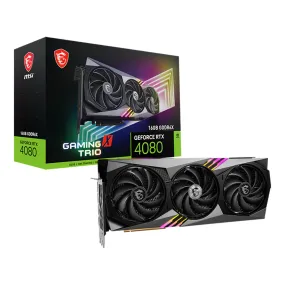 MSI G408016GXT 16GB GDDR6X NVIDIA GeForce RTX 4080 Graphic Card