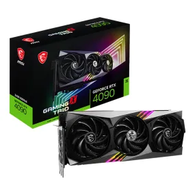 MSi G4090GXT24 NVIDIA GeForce RTX 4090 Gaming X Trio Graphics Card with 24GB GDDR6