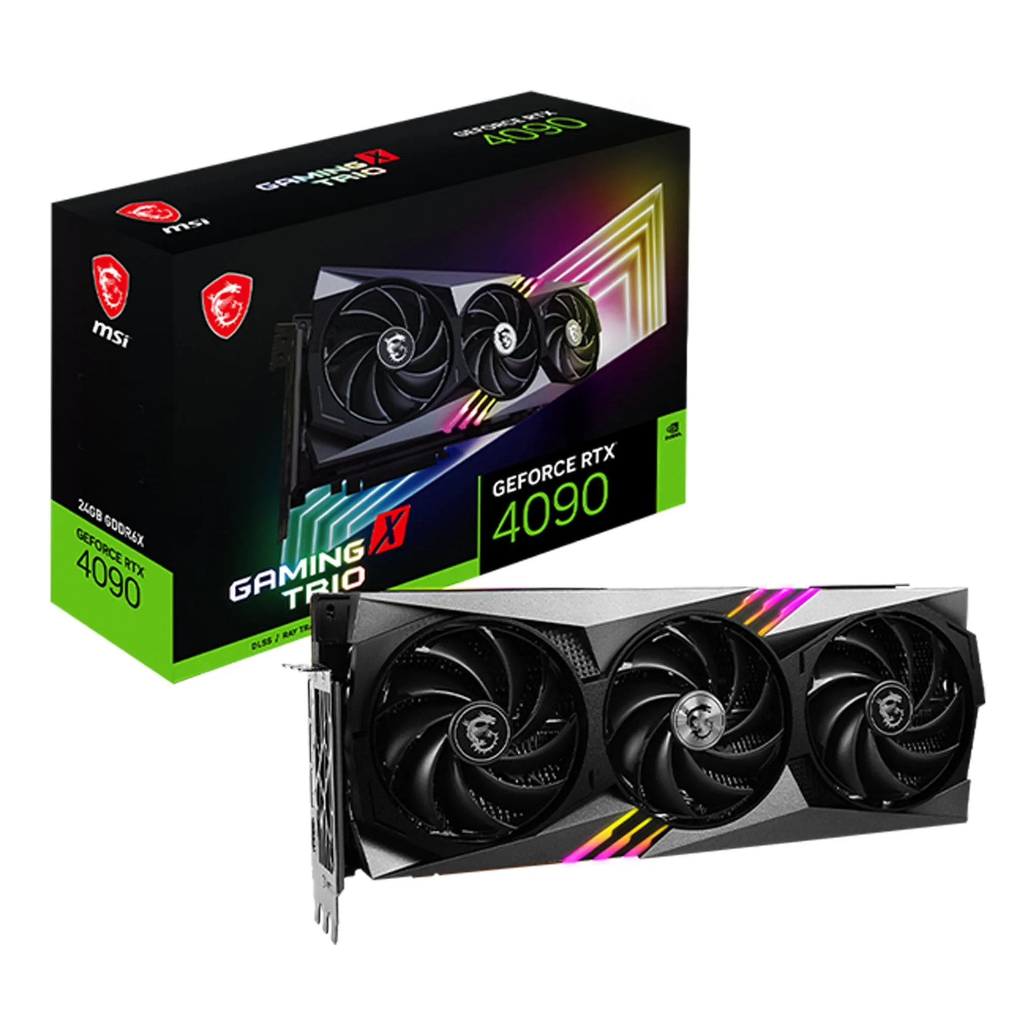 MSi G4090GXT24 NVIDIA GeForce RTX 4090 Gaming X Trio Graphics Card with 24GB GDDR6