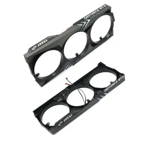 MSI GeForce RTX 4070Ti, 4080 & 4090 Super Gaming Trio X GPU Shroud Replacement