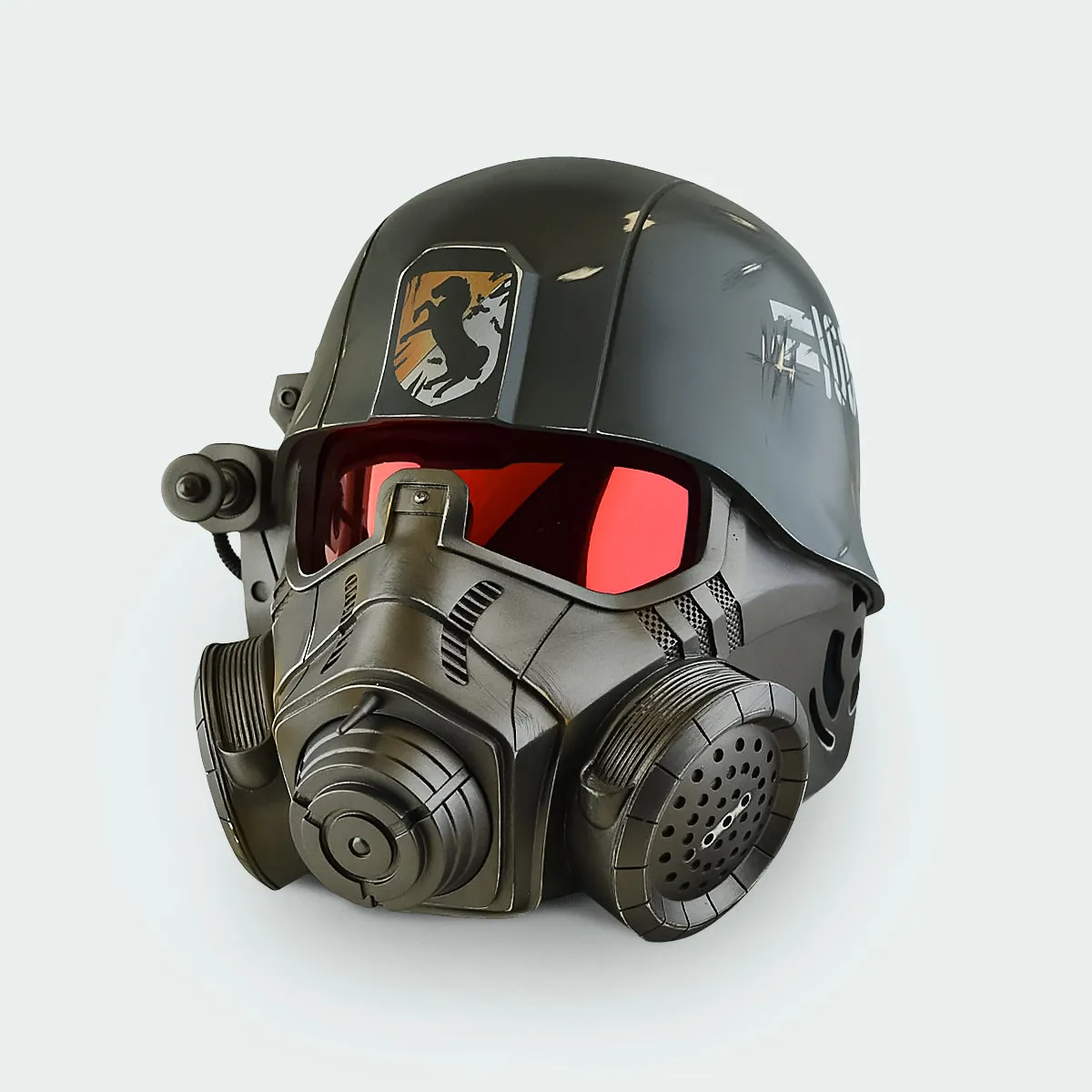 NCR Advanced Riot Gear Helmet from Fallout