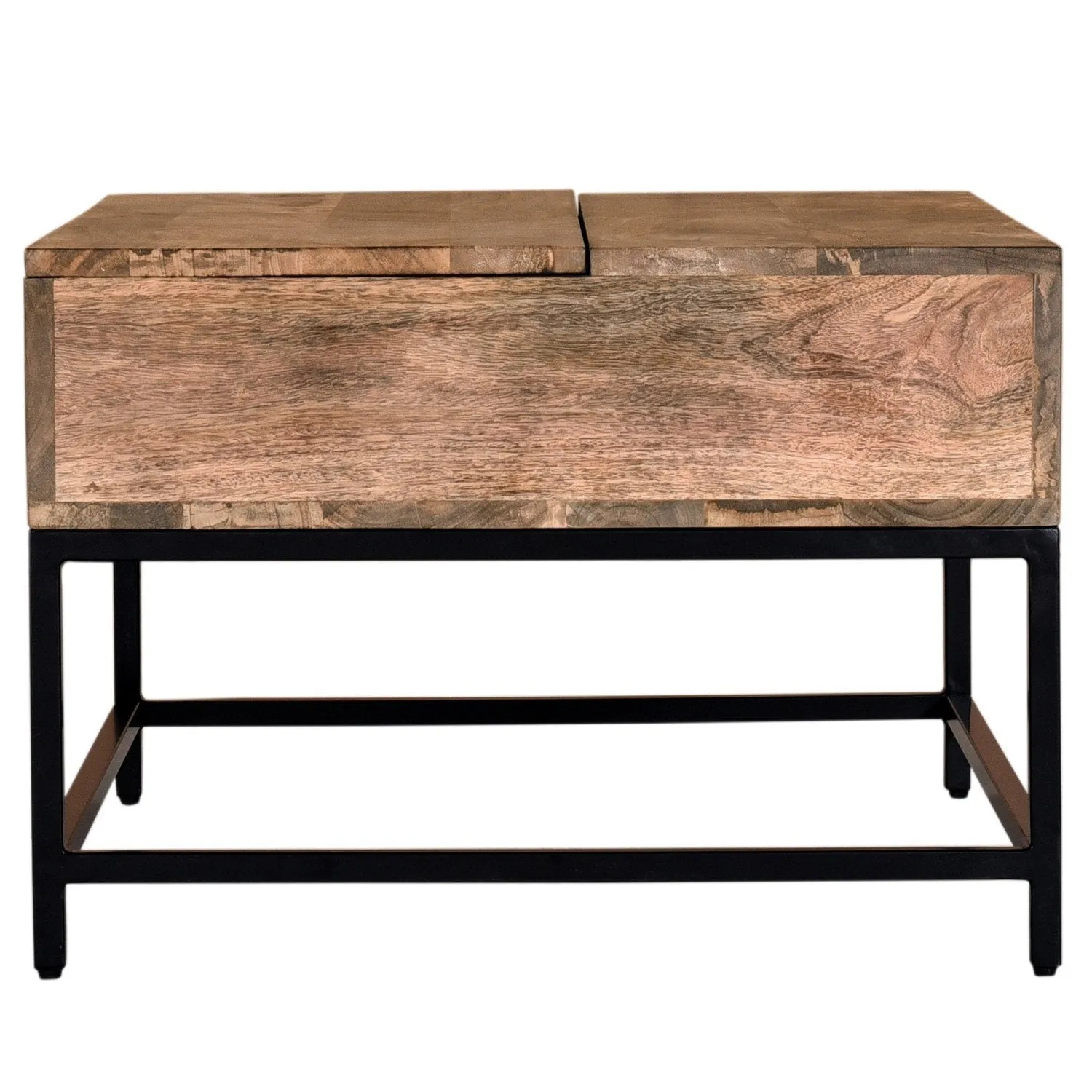 Ojas-Lift-Top Coffee Table-Natual Burnt