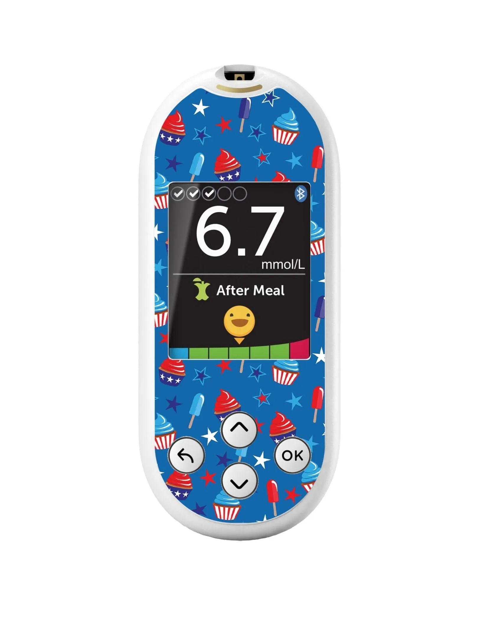 Patriotic Dessert for OneTouch Verio Reflect Glucometer
