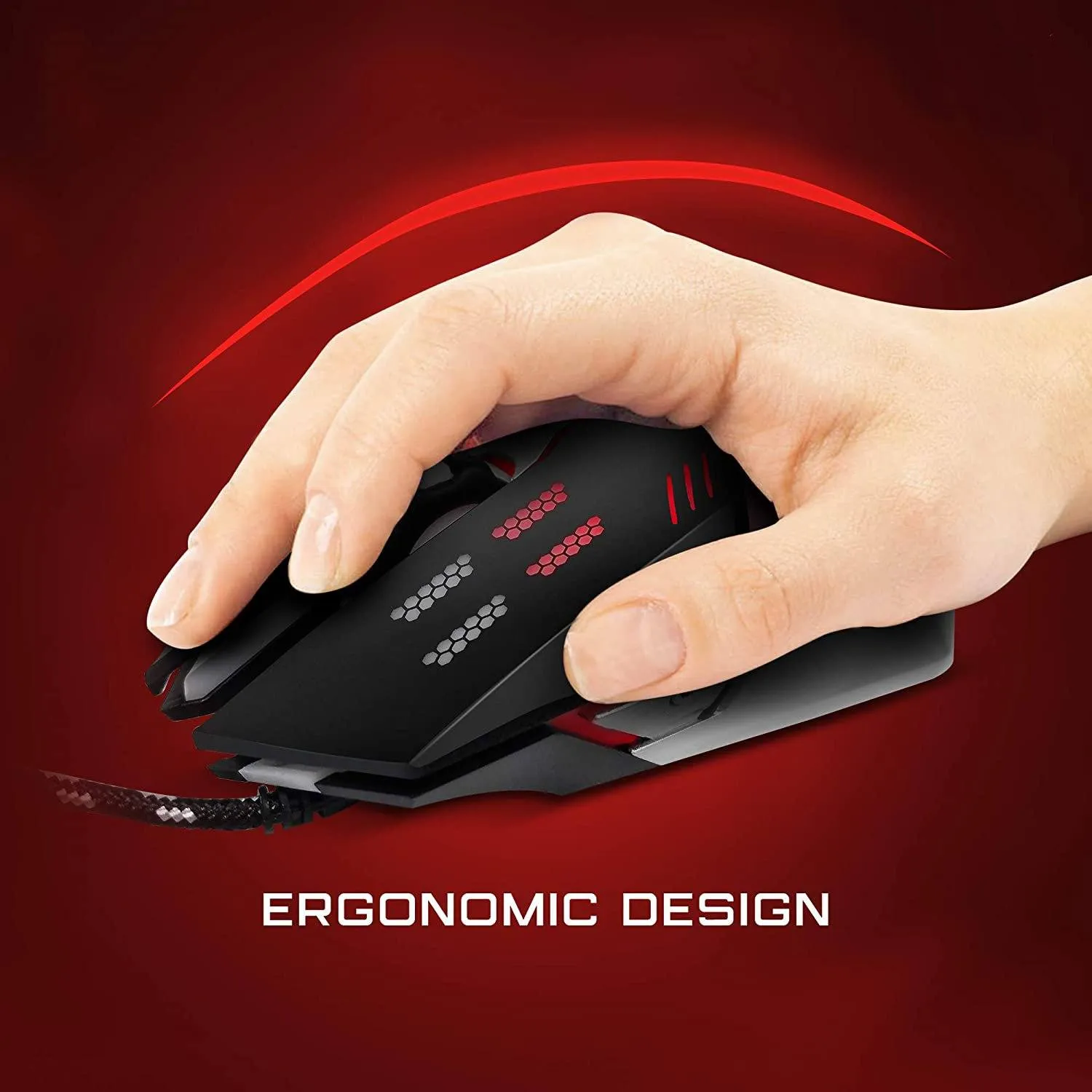 PBX Gladiator Wired Gaming Mouse