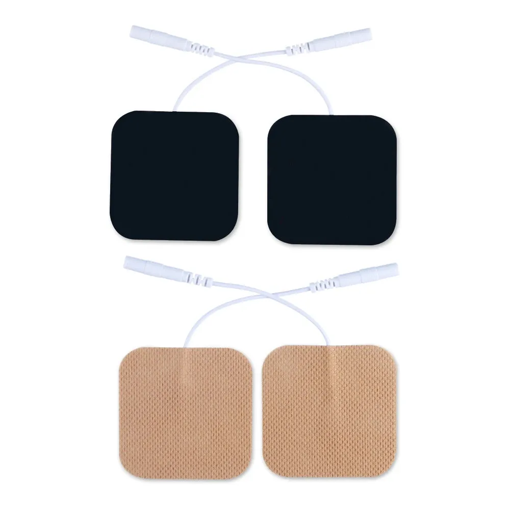 Pelvifine TENS Massage Unit khaki Electrodes Pads 5x5 10Pcs 20pc 40pc Replacement Pads Electrode Patches For Electrotherapy